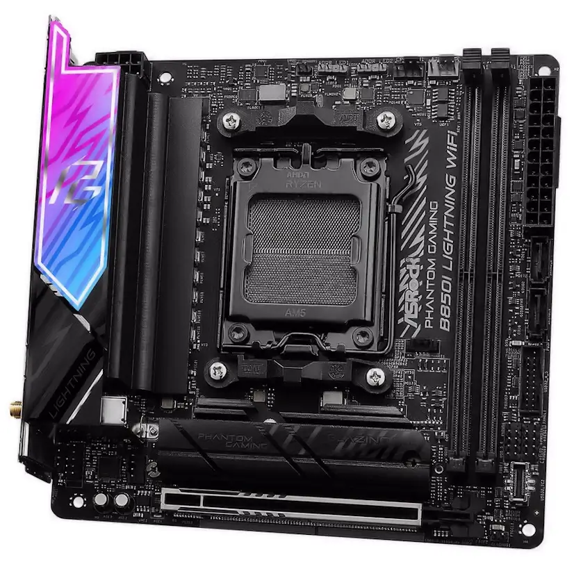 Montaje Placa Base ASRock B850I Lightning WIFI Hortaleza Hortaleza Gaming - Montaje Placa Base ASRock B850I Lightning WIFI Hortaleza