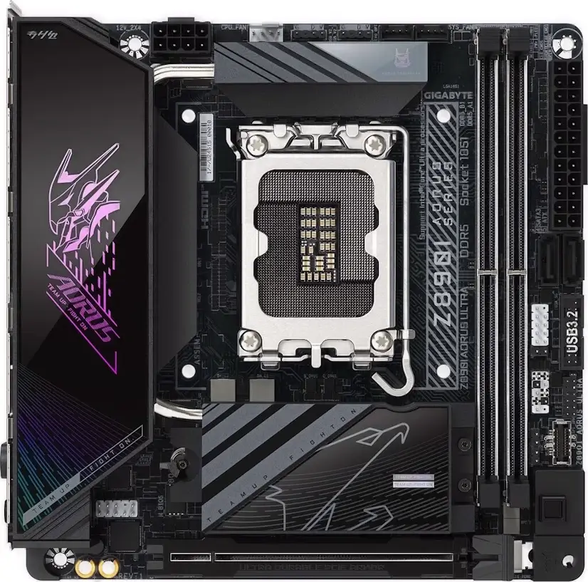 Montaje Placas Base Gigabyte Z890I AORUS ULTRA Gaming PC Hortaleza Montaje Placa Base Gigabyte Z890I AORUS ULTRA Gaming PC Hortaleza