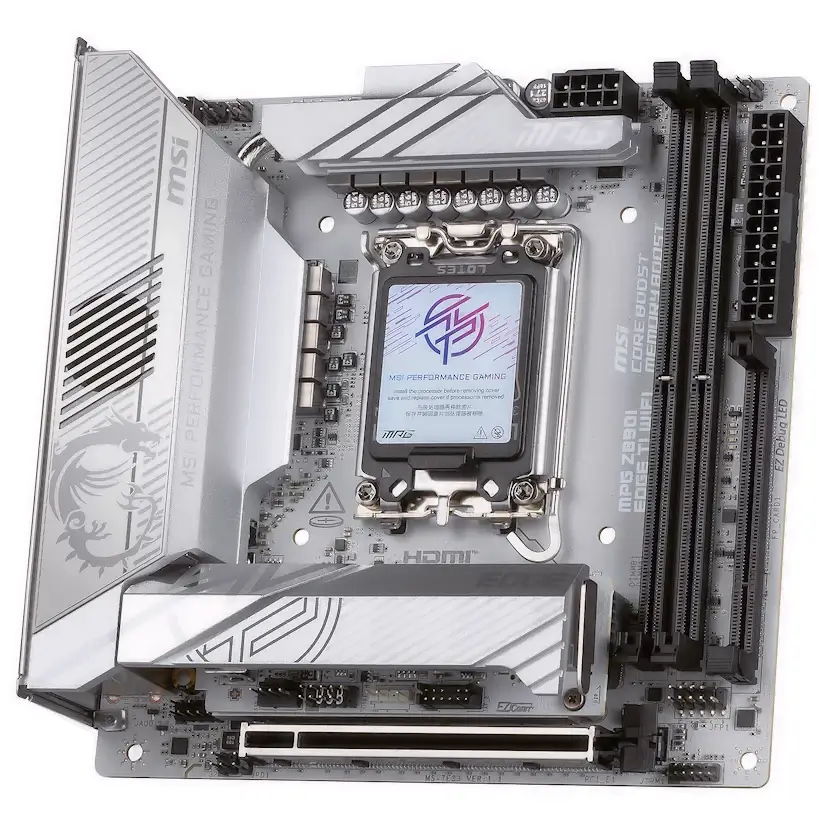 Montaje Placa Base MSI MPG Z890I EDGE TI WIFI Gaming PC Hortaleza Montaje Placa Base MSI MPG Z890I EDGE TI WIFI Gaming PC Hortaleza